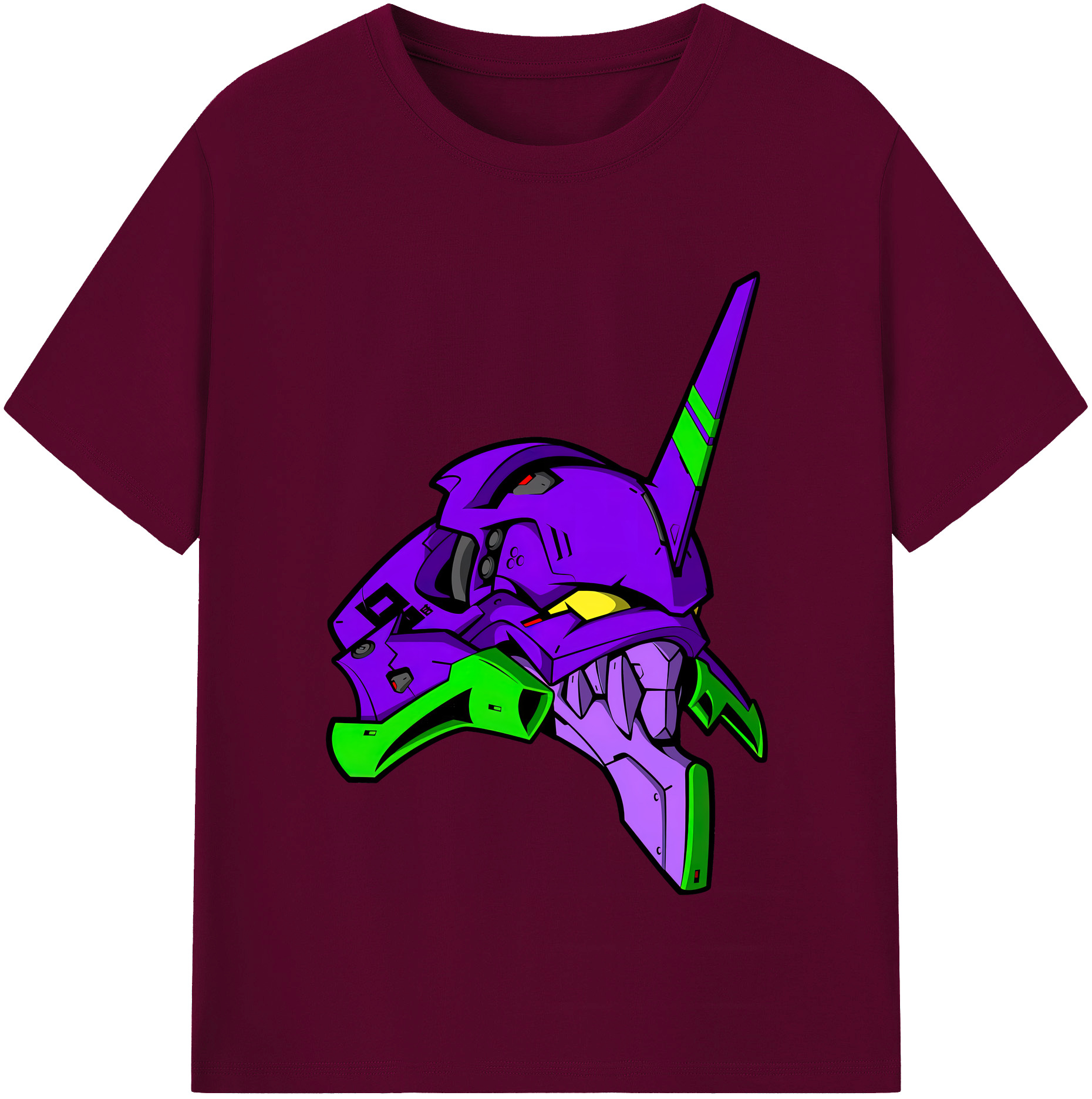（画像用） EVA 新世紀エヴァンゲリオン レディースカジュアルプリントTシャツ（綿100％）